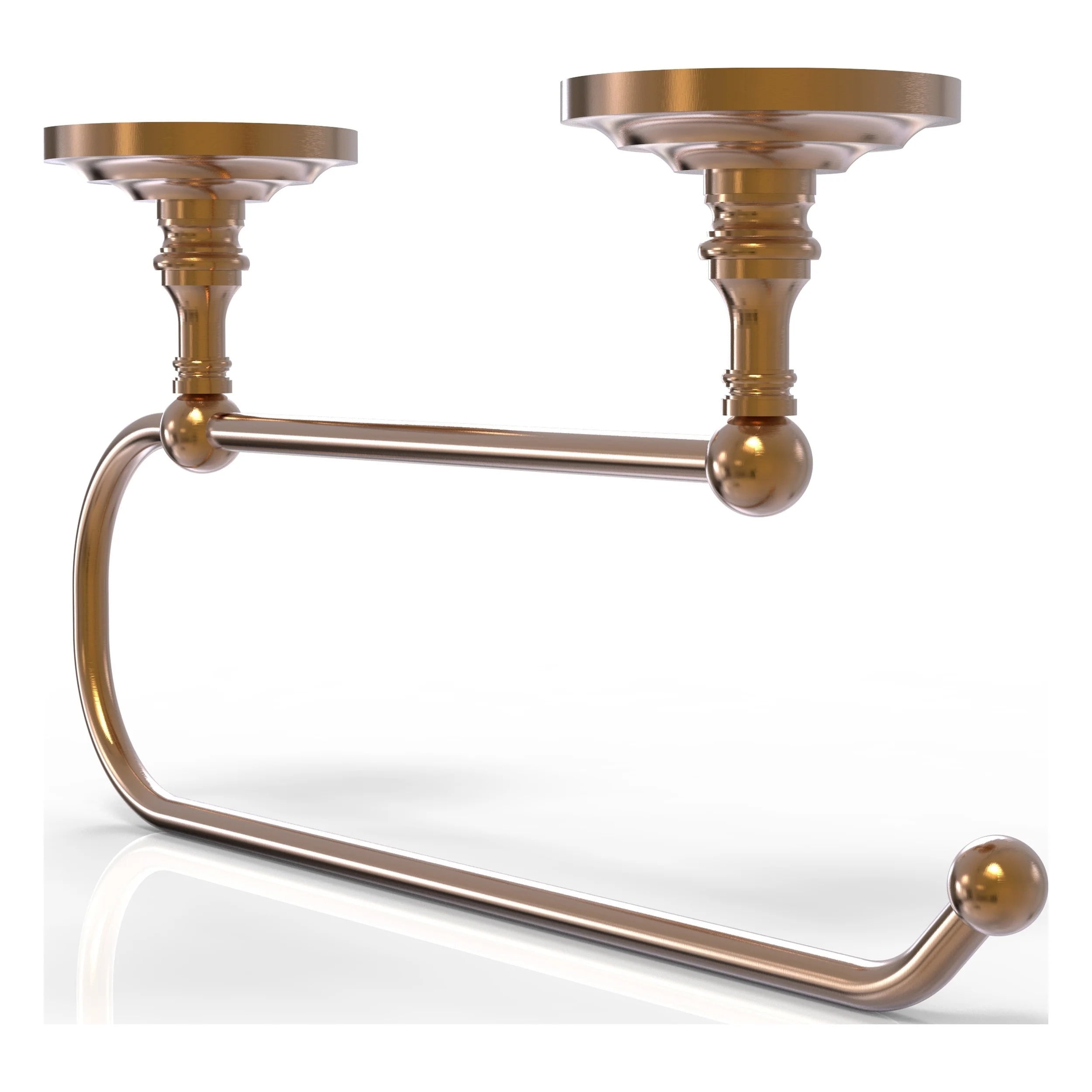 Prestige Que New Under Cabinet Paper Towel Holder Antique Pewter Walmart
