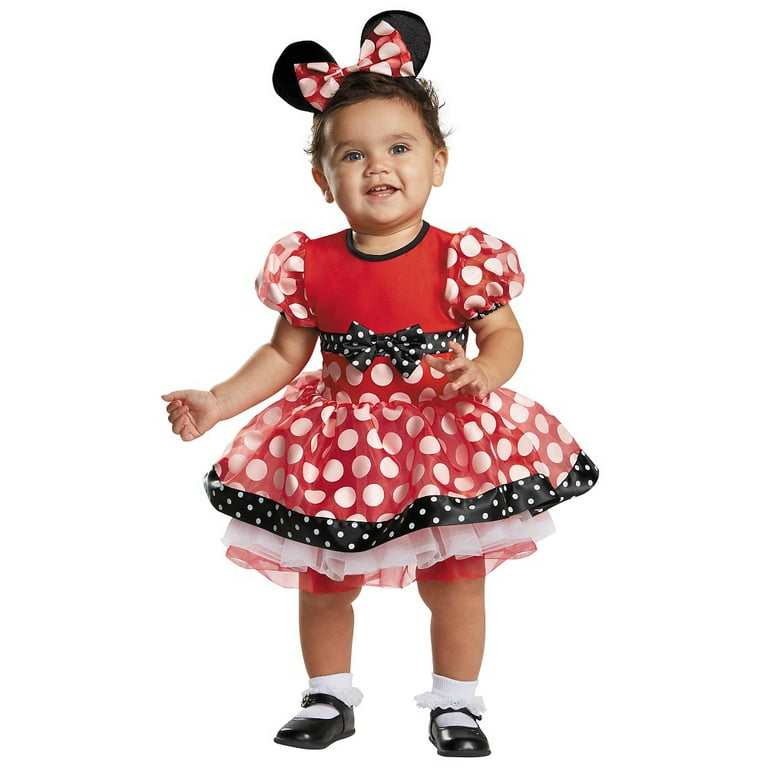 Infant Sweet Minnie Mouse Costume 