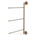 thumbnail image 1 of Prestige Regal 3 Swing Arm Vertical 28-in Towel Bar in Brushed Bronze, 1 of 2