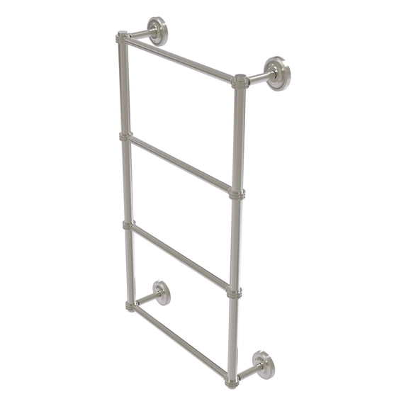 Prestige Regal 4 Tier 36'' Ladder Towel Bar with Dotted Detail in Satin Nickel