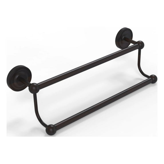 Prestige Regal Collection 18-in Double Towel Bar in Venetian Bronze