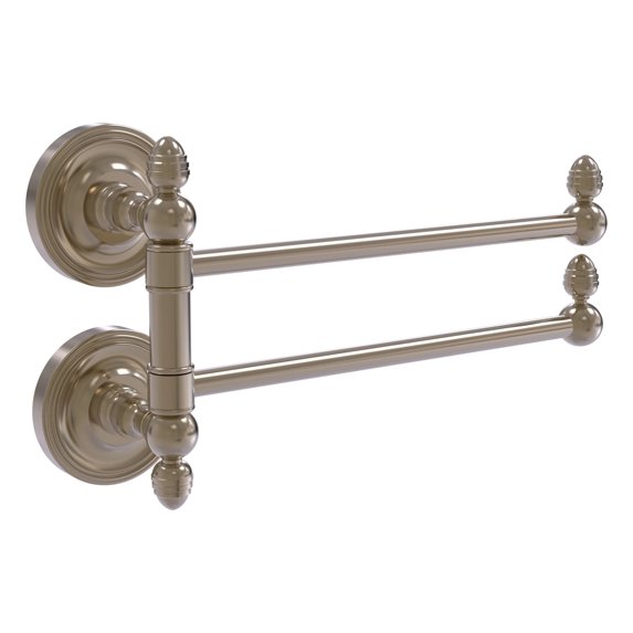 Prestige Regal Collection 2 Swing Arm Towel Rail - Antique Pewter