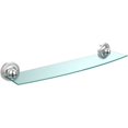 thumbnail image 1 of Prestige Regal Collection 24-in Glass Shelf in Satin Chrome, 1 of 11
