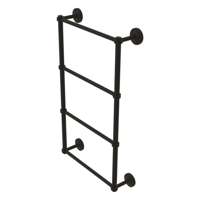 Prestige Regal Collection 4 Tier Ladder Towel Bar with Smooth Accents - Oil Rubbed Bronze / 24 Inch