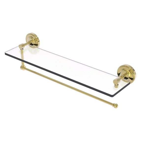 Prestige Regal Collection Paper Towel Holder with 22 Inch Glass Shelf