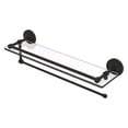 thumbnail image 1 of Prestige Regal Collection Paper Towel Holder with Gallery Rail Glass Shelf - Oil Rubbed Bronze / 22 Inch, 1 of 3