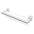 thumbnail image 1 of Prestige Regal Collection Paper Towel Holder with Gallery Rail Glass Shelf - Polished Chrome / 22 Inch, 1 of 5