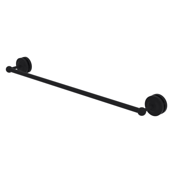 Prestige Regal Collection Shower Door Towel Bar - Matte Black / 30 Inch