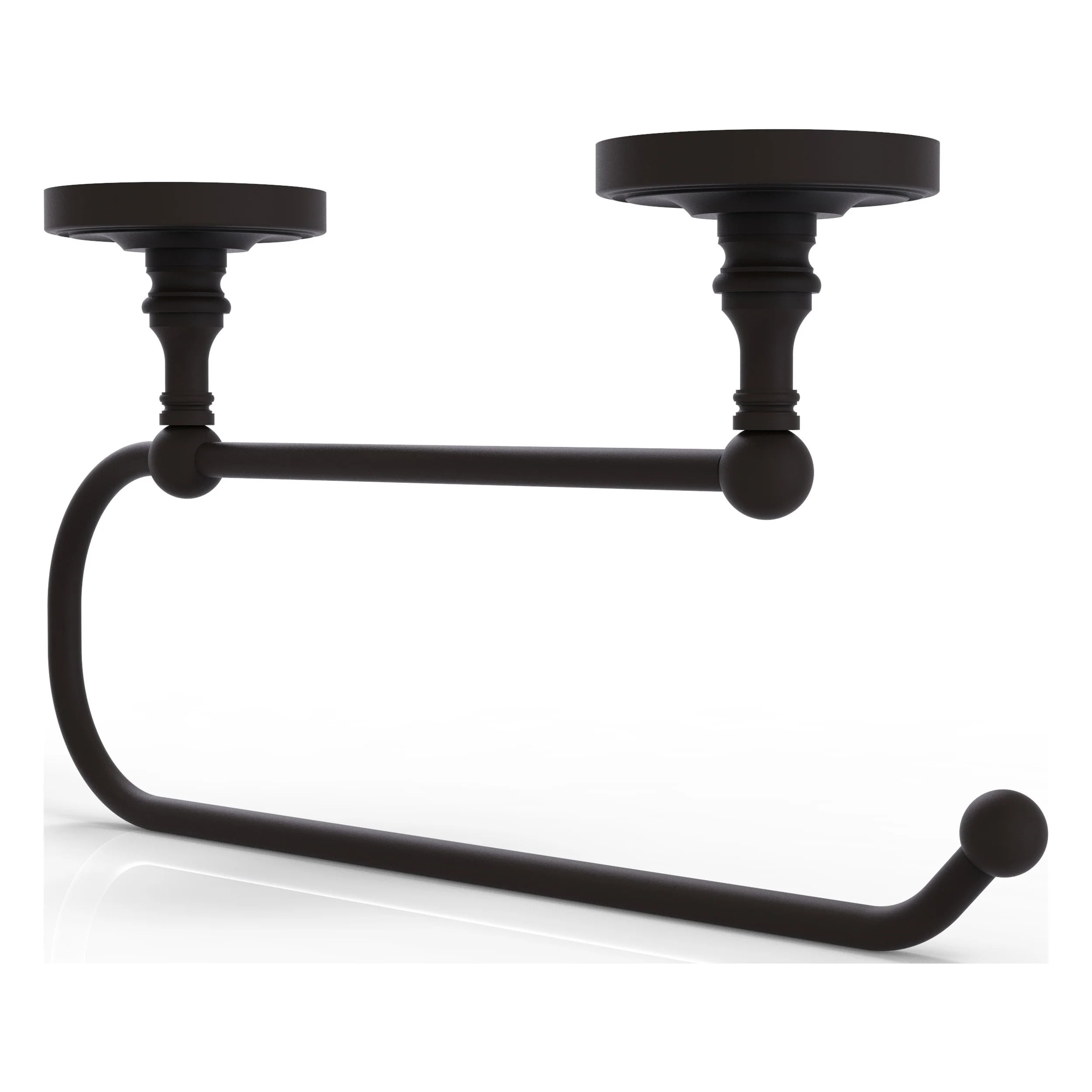 Oil rubbed bronze under cabinet paper towel holder hotsell