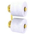 thumbnail image 1 of Prestige Skyline Collection 2 Roll Reserve Roll Toilet Paper Holder - Polished Brass, 1 of 11