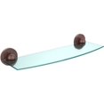 thumbnail image 1 of Prestige Skyline Collection Glass Shelf - Antique Copper / 18 Inch, 1 of 3