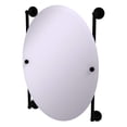 thumbnail image 1 of Prestige Skyline Collection Oval Frameless Rail Mounted Mirror, 1 of 2