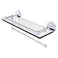 thumbnail image 1 of Prestige Skyline Collection Paper Towel Holder with Gallery Glass Shelf - Polished Chrome / 16 Inch, 1 of 5
