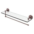 thumbnail image 1 of Prestige Skyline Collection Paper Towel Holder with Glass Shelf - Antique Copper / 22 Inch, 1 of 3