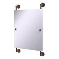 thumbnail image 1 of Prestige Skyline Collection Rectangular Frameless Rail Mounted Mirror, 1 of 1