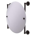 thumbnail image 1 of Prestige Skyline Collection Round Frameless Rail Mounted Mirror, 1 of 2