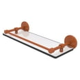 thumbnail image 1 of Prestige Skyline Collection Tempered Glass Shelf with Gallery Rail, 1 of 11