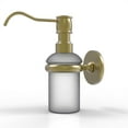 thumbnail image 1 of Prestige Skyline Collection Wall Mounted Soap Dispenser in Satin Brass, 1 of 3