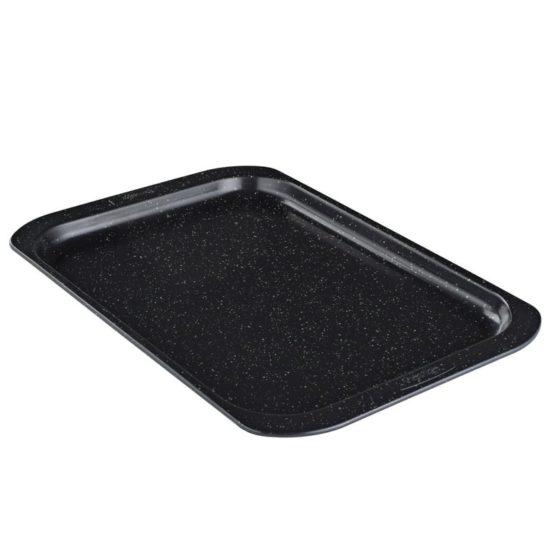 Prestige Prestige 47726 13.5 x 10 in. Stone Quartz Bakeware Nonstick Baking  Sheet - Black with Gold Speckle 47726