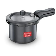 Prestige Svachh 5 Litre Pressure Cooker with Non-Stick Coating hard anodized Body (Black) with Deep Lid For Spillage Control