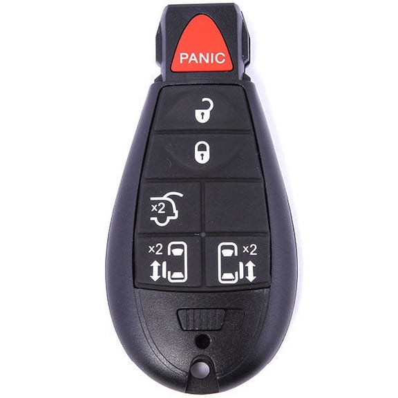 Prestige VCDHBLG190 - Universal 6 Button Remote for Chrysler/Jeep/Dodge Vehicles w/ Sliding Door Fobik