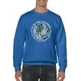 thumbnail image 1 of Prestige Worldwide Graphic Sweatshirt Men -T-Line Designs, Male Small, 1 of 4