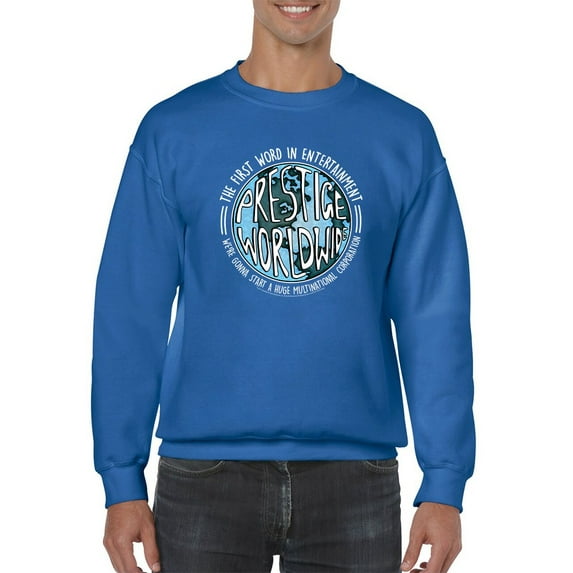 Prestige Worldwide Graphic Sweatshirt Men -T-Line Designs, Male Small