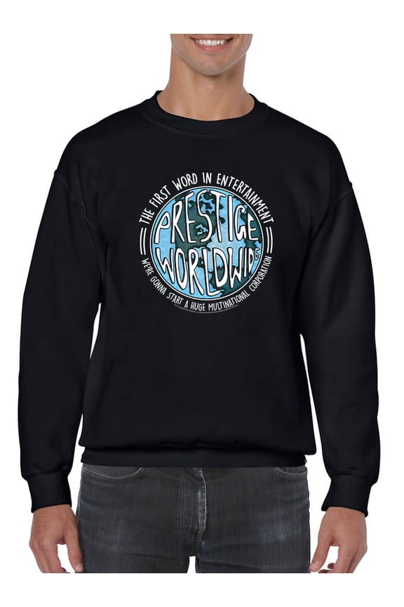 Prestige Worldwide Graphic Sweatshirt Men -T-Line Designs, Male XX-Large