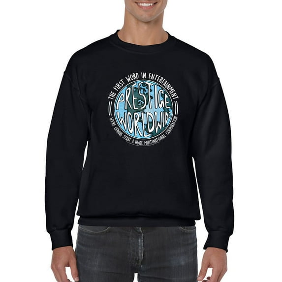 Prestige Worldwide Graphic Sweatshirt Men -T-Line Designs, Male x-Large