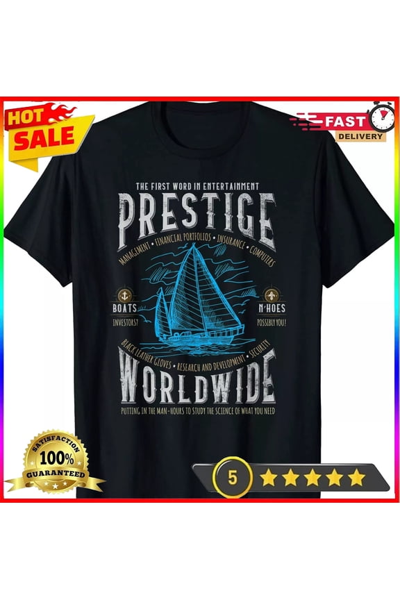 Prestige Worldwide Step Brothers Boats Graphic T-Shirt