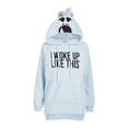 thumbnail image 1 of Prestigez Womens Hoodie Holiday Sweatshirt Female, Blue, Size: L/XL, Secret Santa, 1 of 3