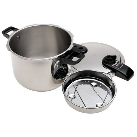 Presto 01370 8-Quart Stainless Steel Pressure Cooker