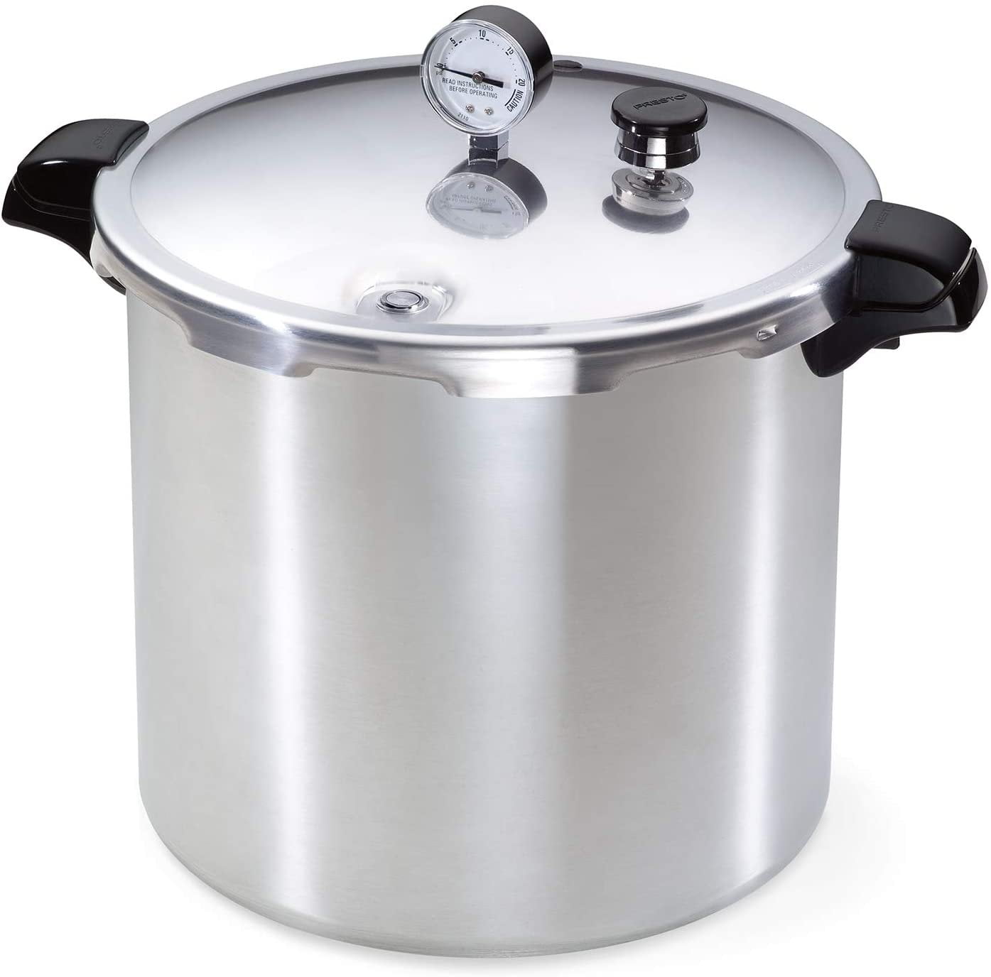 Pressure Cooker 10.5 qt / 10 L, Canner 11 Servings, Pressure Canner with Multiple Safety Systems and Heat Resistant Handles for Can, Soup, Meat, Beans