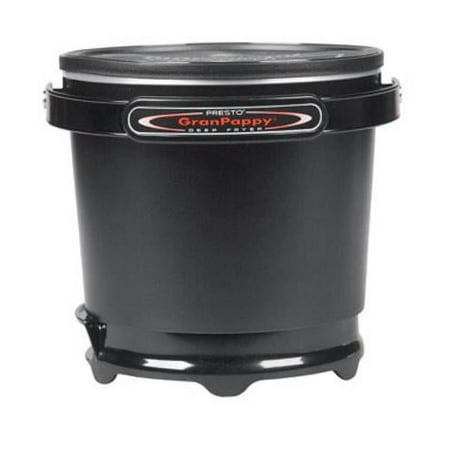 Presto 05411 Gran Pappy Deep Fryer 1500 Watts, Gray