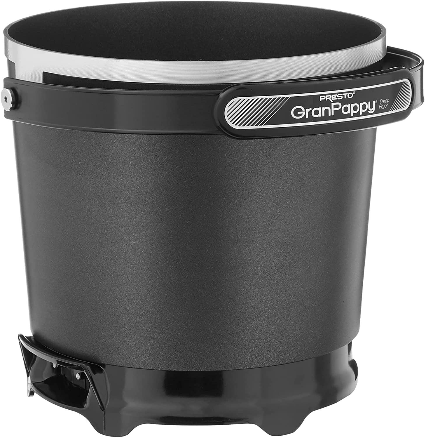 Presto GranPappy Electric Deep Fryer NonStick, 6 Cup, Auto Temp