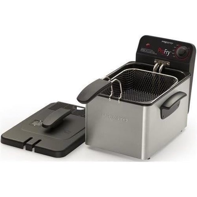 Presto 05461 ProFry Deep Fryer, Big 8cup food capacity