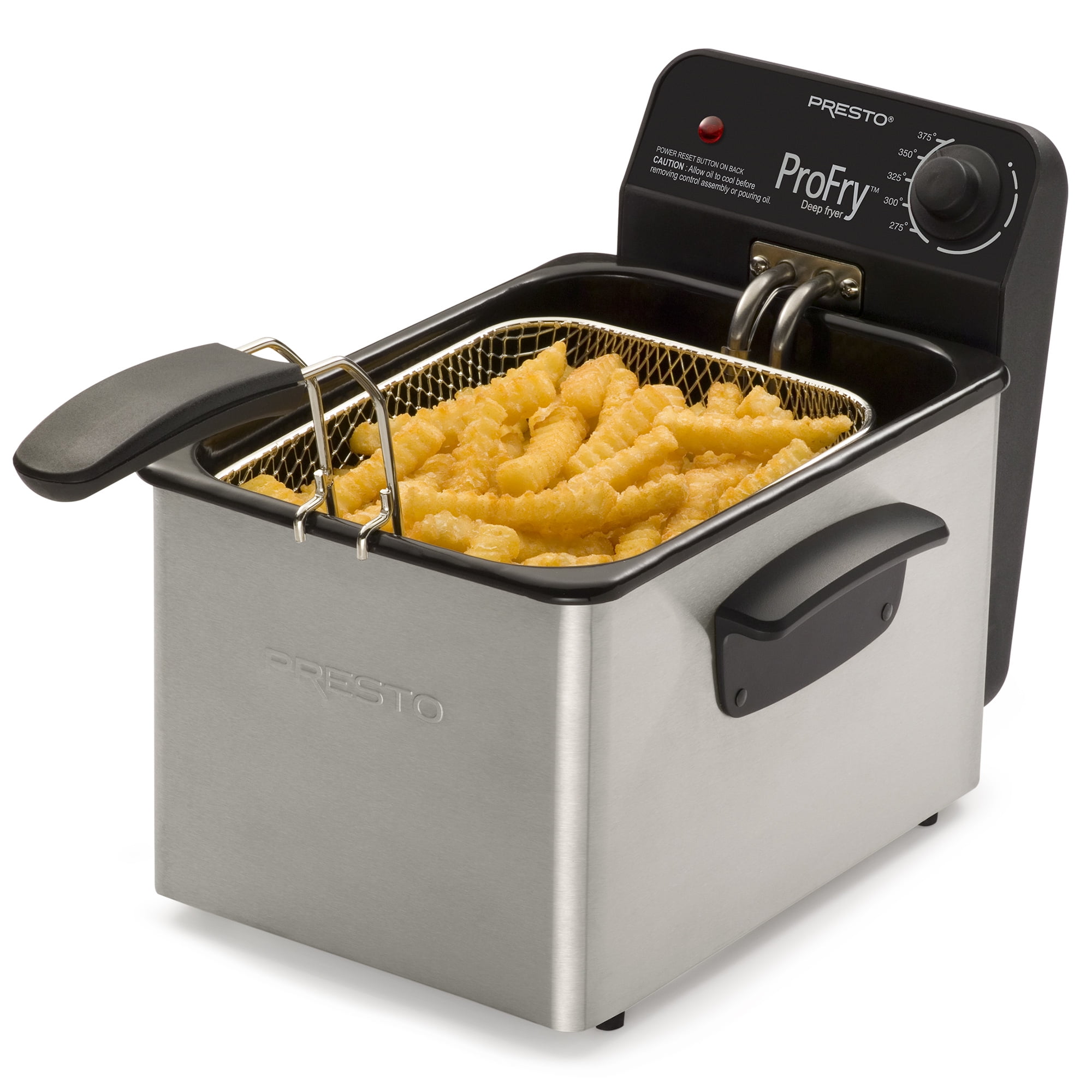 Stainless Steel Electric Deep Fryer with Immersion Element