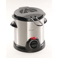 thumbnail image 1 of Presto 05471 1000-Watt 1-Liter Stainless-Steel Electric Deep Fryer, 1 of 2