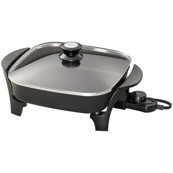 Presto 06626 11" Electric Skillet Glass Lid