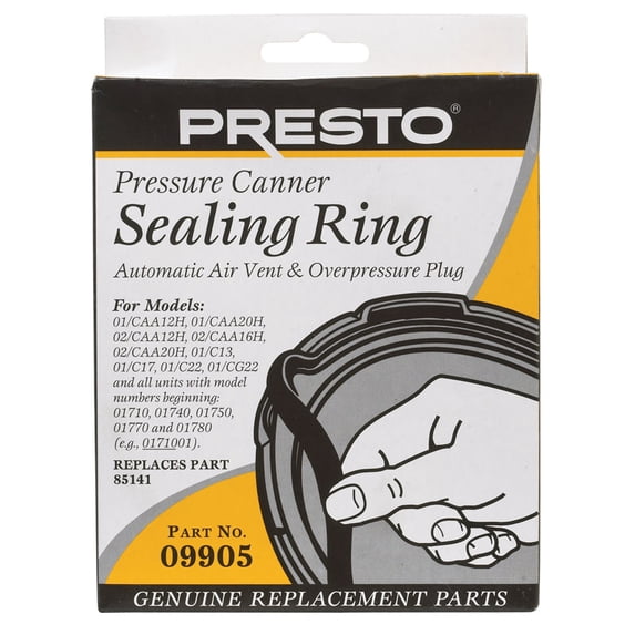 Presto Pressure Cooker Sealing Ring Gasket 09905