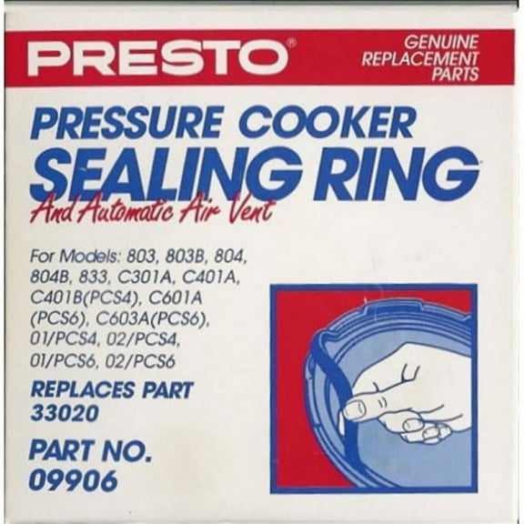 PRESTO 09906 SEALING RING FOR COOKERS