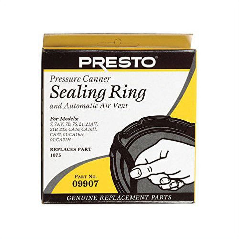 Presto Rubber Pressure Cooker Parts 21 qt Sealing Ring for Canner Walmart