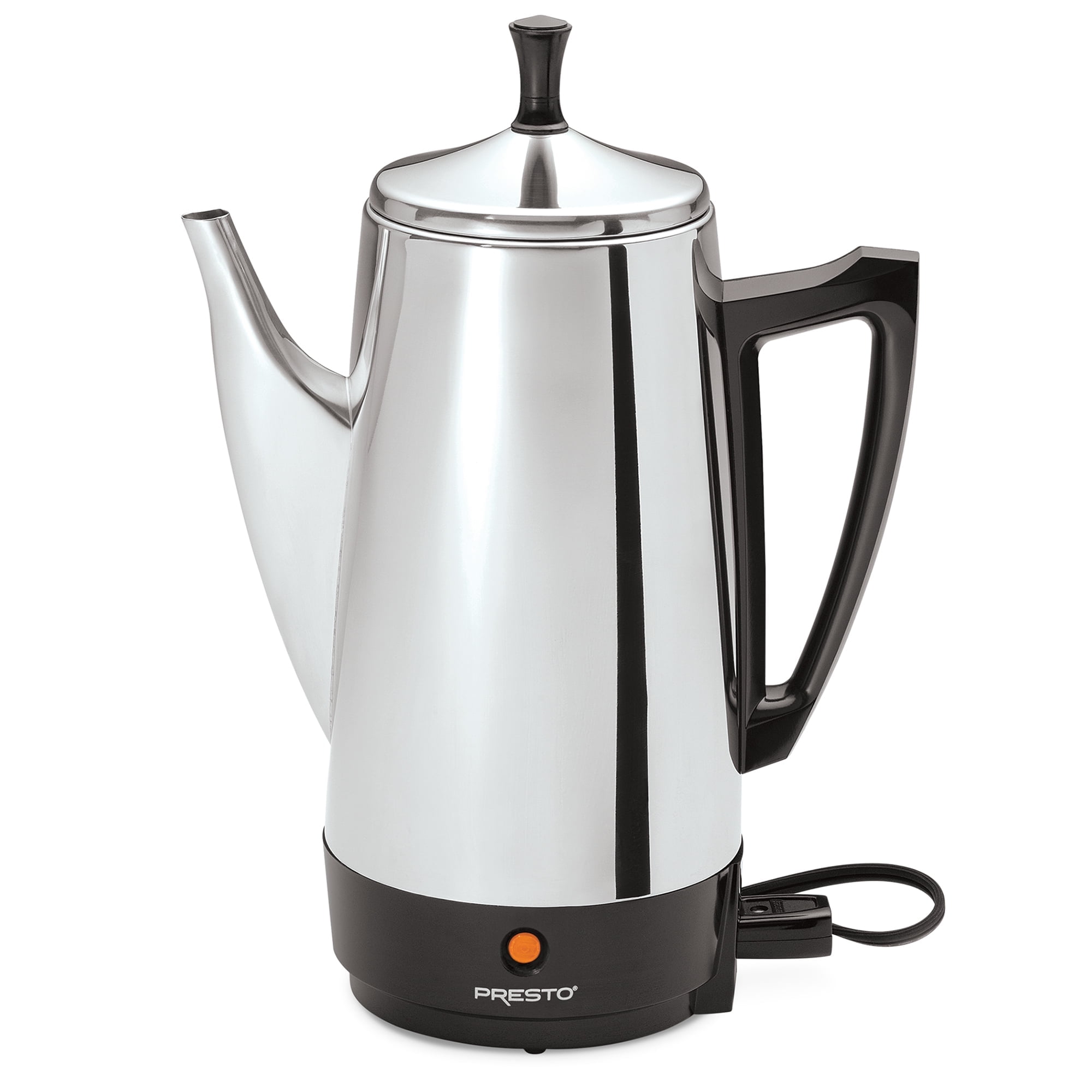 Presto プレスト 12-Cup Stainless Steel Coffee Maker コーヒーメーカー　【並行輸入品】（中古品） Presto-12-Cup-Stainless-Steel-