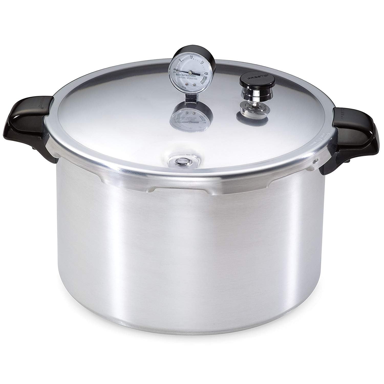 Presto 16 Quart Heavy Gauge Aluminum Pressure Cooker with Gauge