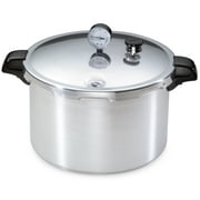 Presto 16 Quart Heavy Gauge Aluminum Pressure Canner with Gauge and Rack 01755