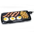Presto CoolTouch Ceramic Electric Griddle 07030, Black, 20 inch