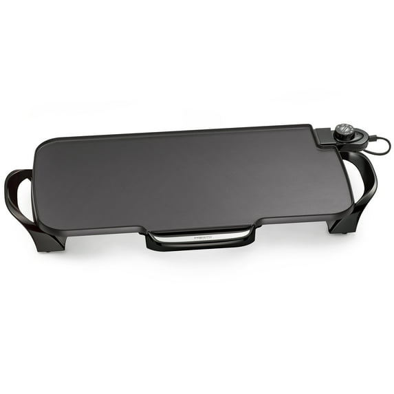 Presto 22 in Electric Griddle - Extra Large Cooking Surface, Non Stick, Fast & Even Heating