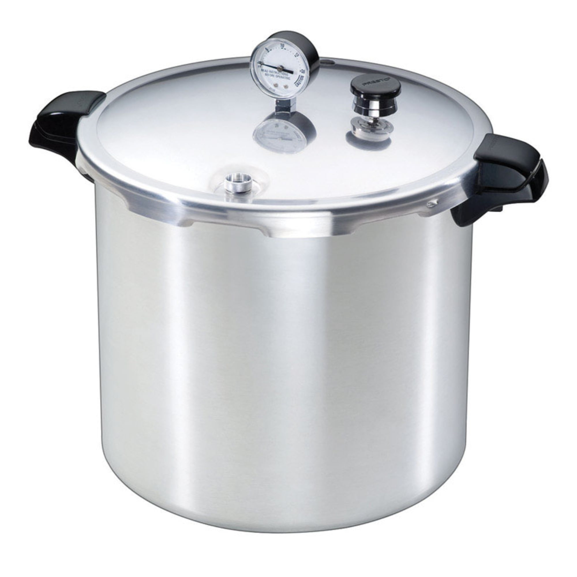 Presto 23-Quart Brushed Aluminum Pressure Cooker and Canner