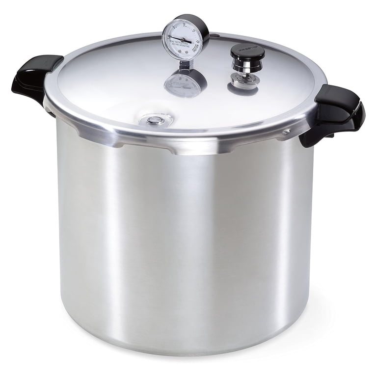 【未使用】PRESTO Pressure Canner アルミニウム 圧力鍋 Presto, Pressure Canner and Cooker, 23 Quart Aluminum, Large
