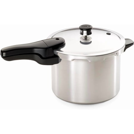 Presto 6-Quart Aluminum Pressure Cooker, Silver